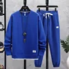 Men's Tracksuit 2 Piece Waffle Hoodie Sweatsuits Sets Athletic Jogging Suits Spring Autumn Casual Sports Suit Fashion Tracksuit 6
