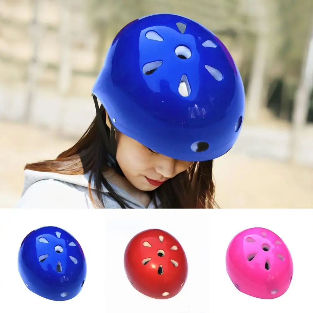 

Children Helmet Useful Anti-crack Bright Color Shockproof Bicycle Safety Helmet Riding Supplies