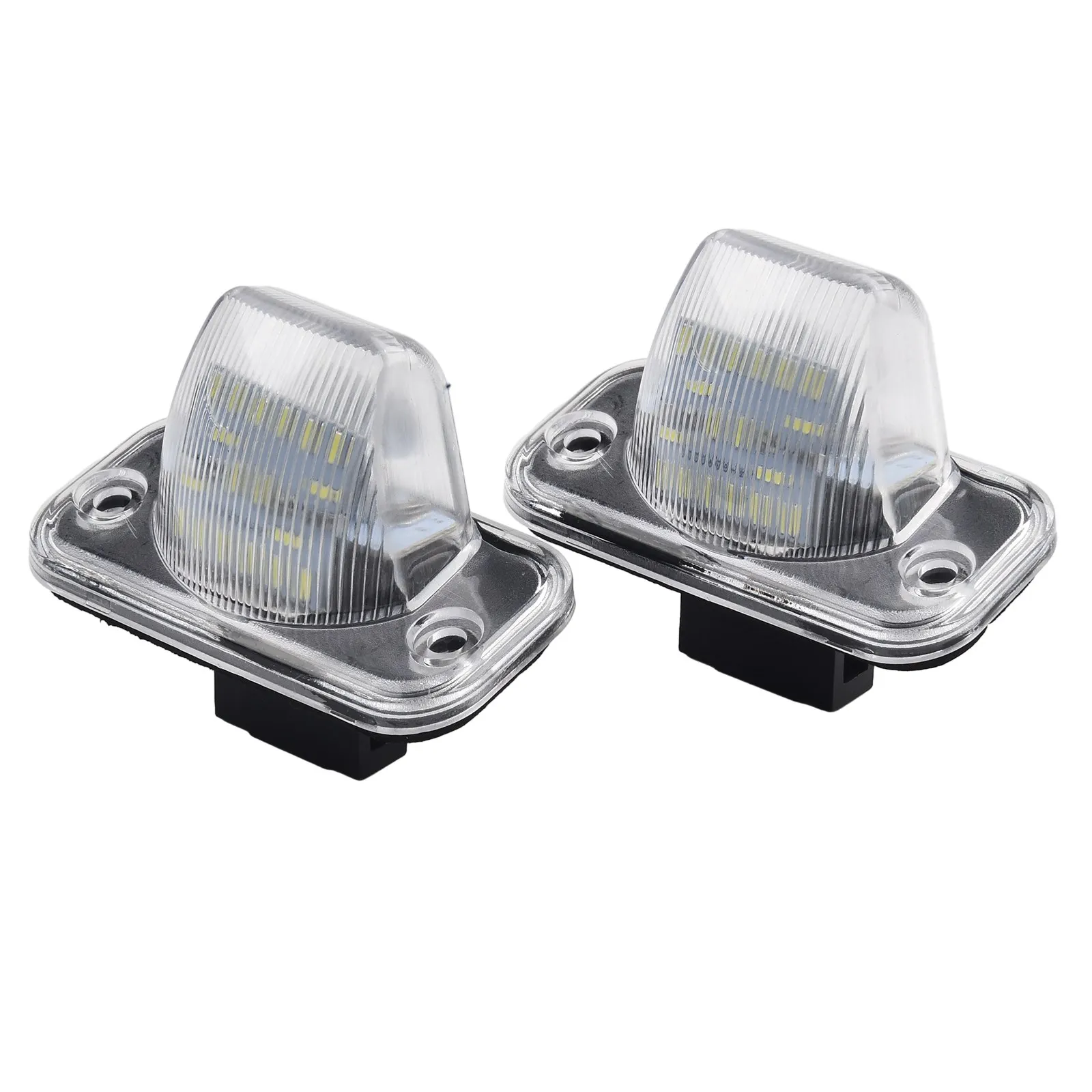 

2Pcs LED License Number Plate Lights Parking Light White 3000K 12V ABS+LED For T4 1990-2003 For Touran 2003-2017