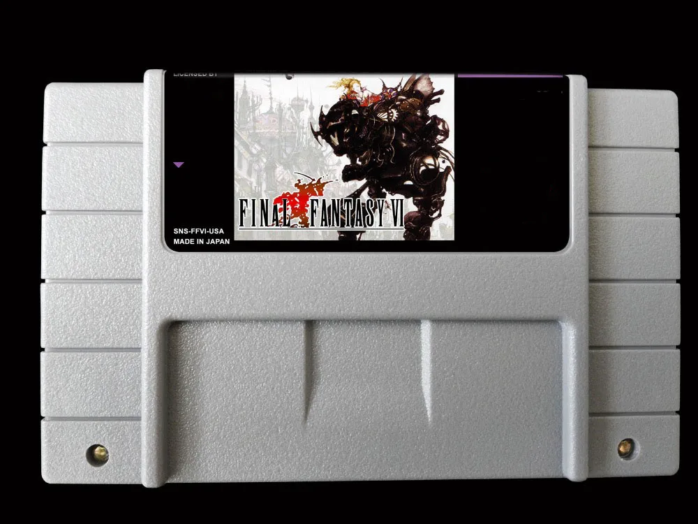 16Bit Games ** Final Fantasy 6 ( USA Version English translation!! )