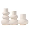 Ceramic Vase Plain Embryo Frosted Flower Dried Flower Arranger Model Room Table Home Decoration Pieces 1