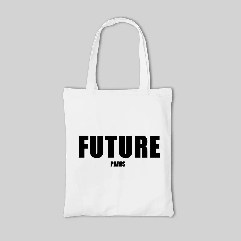 

Женская сумка на плечо с надписью «FUTURE PARIS»