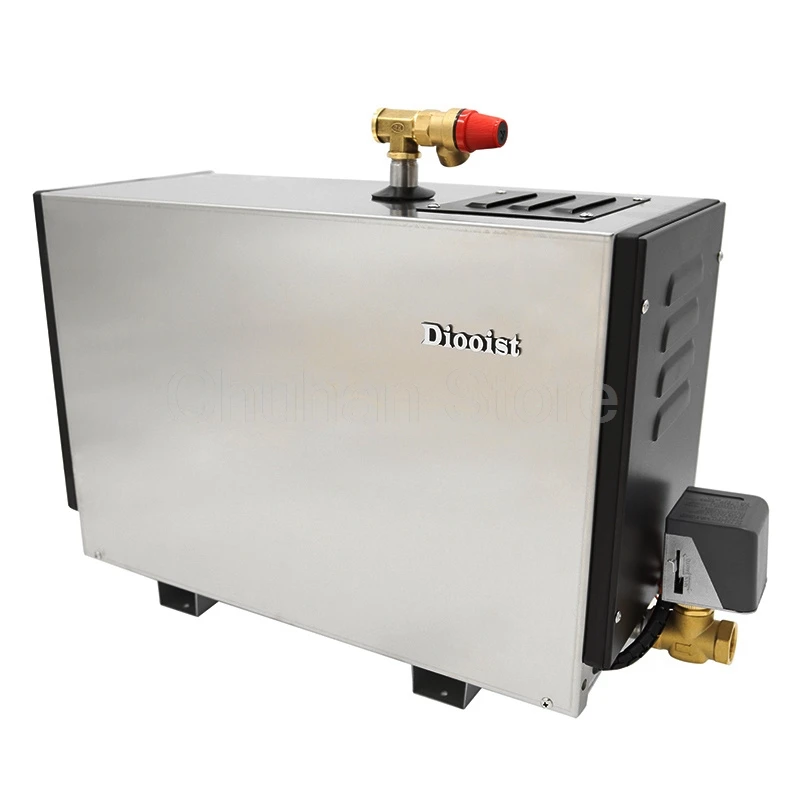 High Quality 6KW Stainless Steel Steam Sauna Bath Generator With Auto Descaling Device 2