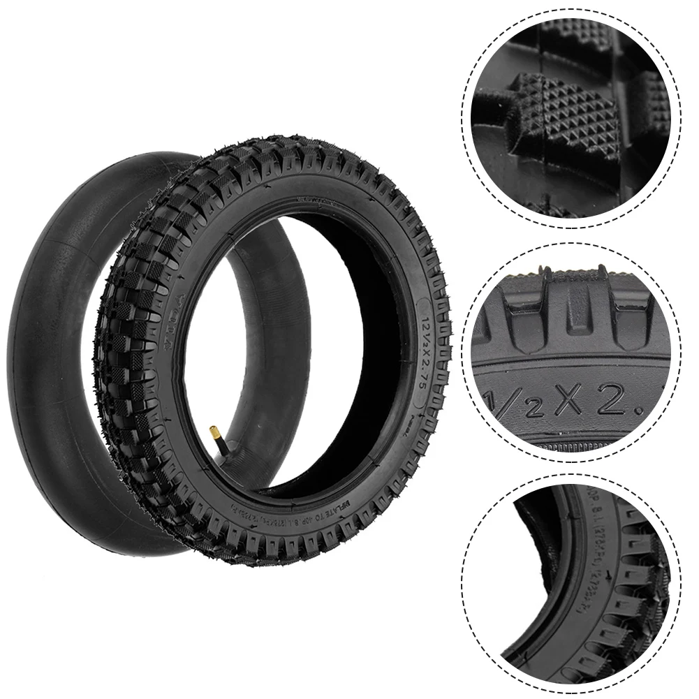 

Внешняя трубка шины для мини-внедорожника 49cc MX350 резиновый скутер колесо Электрический скутер велосипедные аксессуары 12 дюймов 12,5X2,75