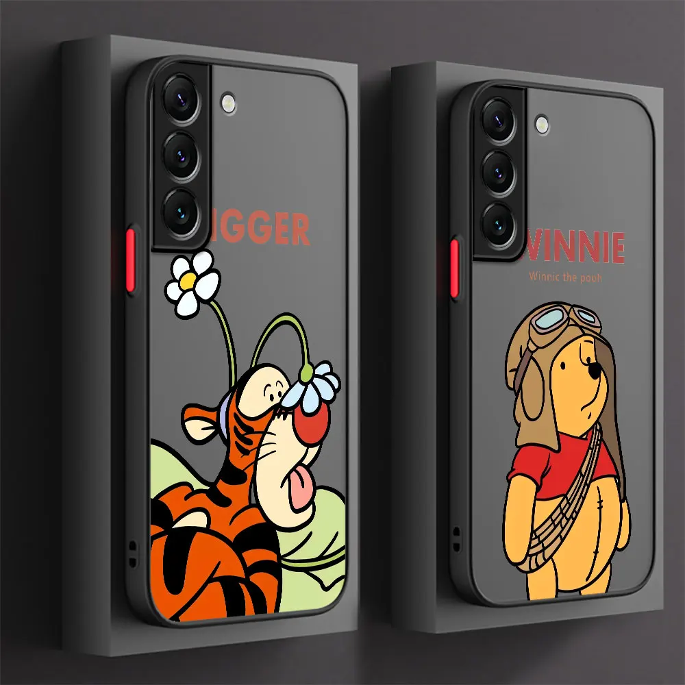 Custodia Per Telefono Per Samsung Galaxy S20 Fe S21 S24 Plus S10 Plus S9 Note 10 Plus S22 Note 20 Ultra S23 Disney Cartoon Tigger Cover