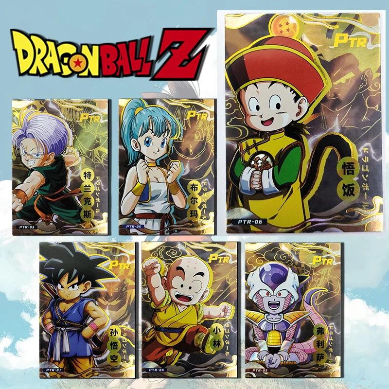 Dragon Ball Comic Card Alliance Ptr Card Son Goku Frieza Bulma Piccolo Torankusu Toy Collection Boy Birthday Christmas Gifts