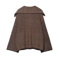 Chic Fashion Knitted Jackets for Women 2026 Autumn Winter Long Sleeve Single-Breasted Short Coats High Street Casual New Jackets 6