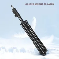 Штатив для фотосъемки с поддержкой мобильного телефона, многофункциональный штатив для записи видео, штатив для посадки селфи — изображение 5