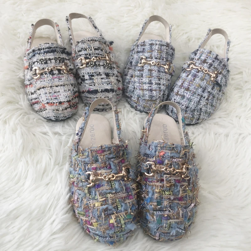 Summer Kids Shoes Children Outdoor Slides Baby Girls Blue Slippers Toddler Bling Brand Flats Princess Slides Slip On Shoes New 2