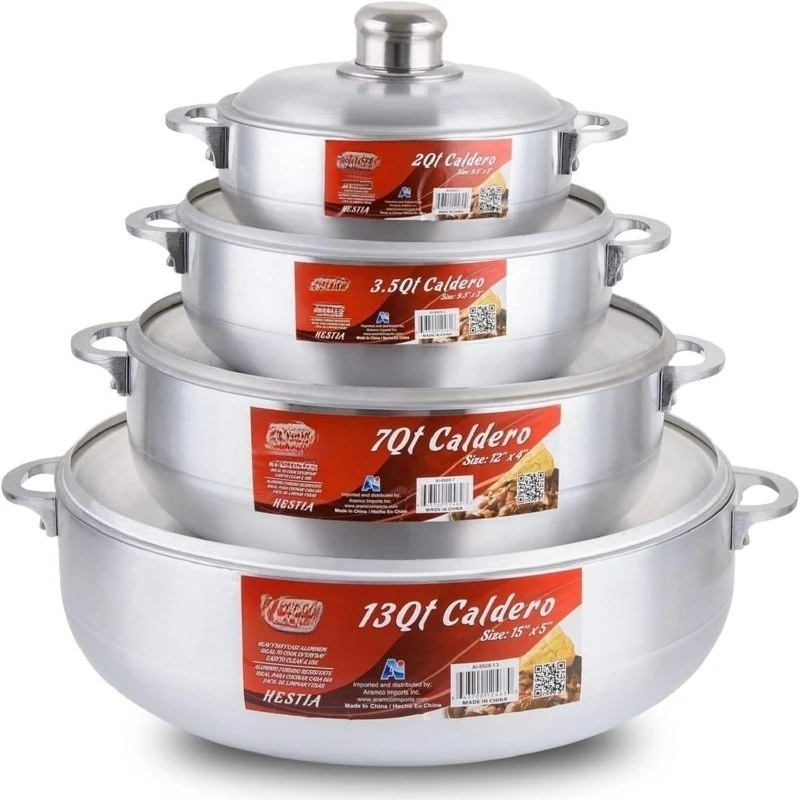 Premium Aluminum Dutch Oven for Versatile Cooking
