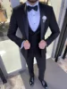 2023 New Arrival Male Wedding Suits Slim Fit Shawl Lapel 3 Pieces Formal Best Men Groom Wear Wedding Tuxedos Trajes De Hombre 4