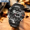 SMAEL Multi functional Waterproof Night Light Outdoor Student Electronic Watch 8055 Watch Men's Tactical Digital Watch 1