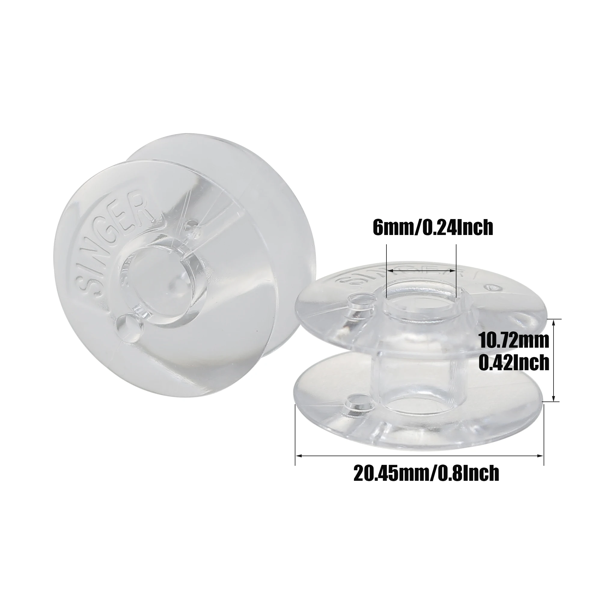 Premium Sewing Machine Accessories Set - Includes Bobbin Case and 10 Bobbins
