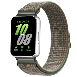 Breathable Sport Nylon Loop Strap for Fitness Tracker - Adjustable Replacement Band (BGrO)