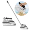 Long Handle Sand Scoop Heavy Duty Stainless Steel Metal Detecting Sand Scoop with Long Handle for Underwater Treasure Hunting 1