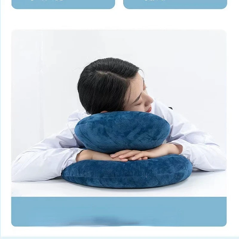 Office Classroom Library Nap Pillow Nap Pillow Primary School Nap Artifact Desk Lie Pillow Neck Rest Sleep Pillow Chair Plush 6