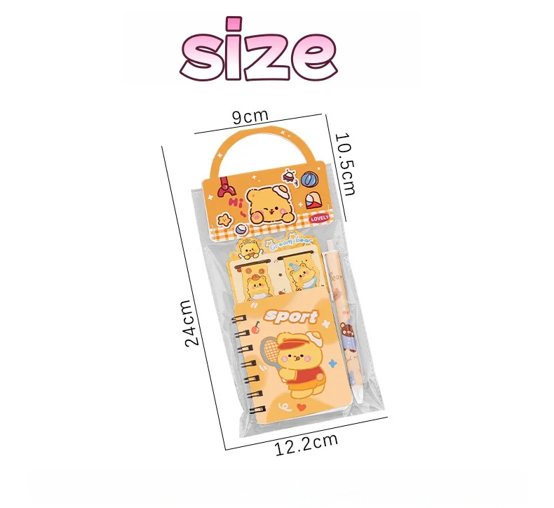 학습용품 문구 세트 귀여운 학생용 학교 세트 교실 상품, 파티 선물, 선생님 선물로 완벽한 2/3/4세트