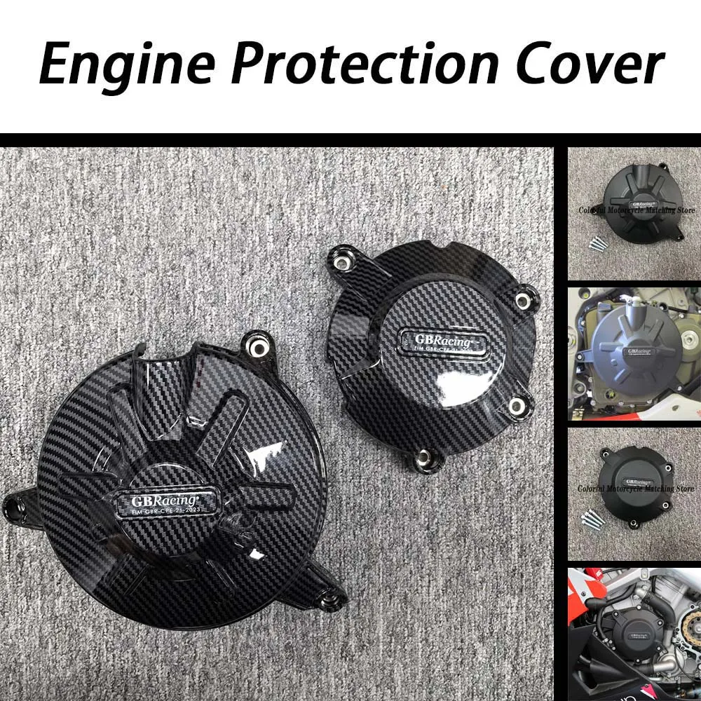 Motorcycle Engine Alternator Clutch Protection Cover Accessories For Aprilia RSV4 & Tuono V4R 2011-& RSV4 RR 2015 -