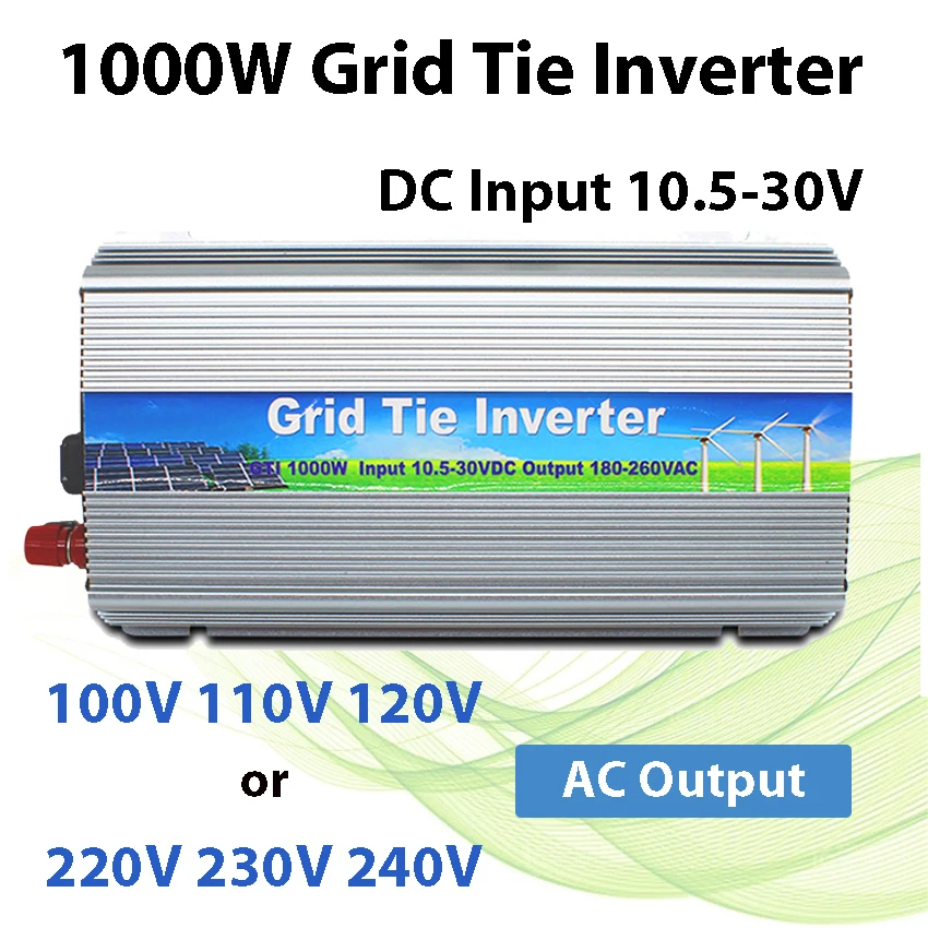 ★グリッドタイ インバーター★１０００Ｗ★太陽光発電★純正弦波★ グリッドタイインバーター 1000W : 1000W グリッド タイ