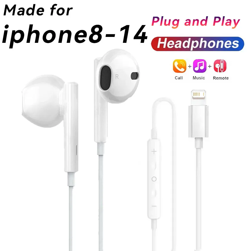 Premium Wired Earphones with USB-C and Lightning Connectivity