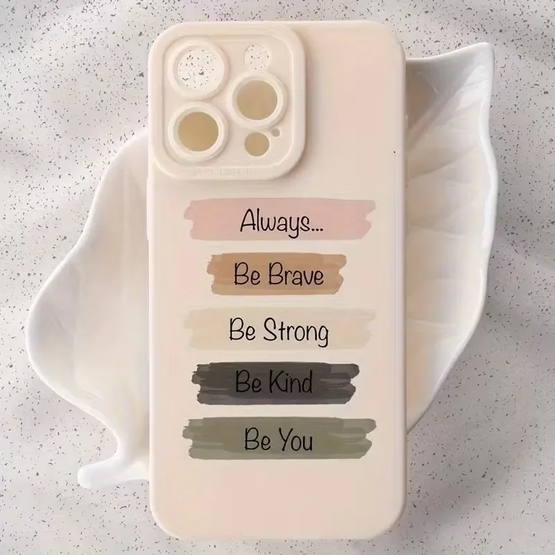 Inspirational Quote TPU Phone Case - Stylish and Durable Cover