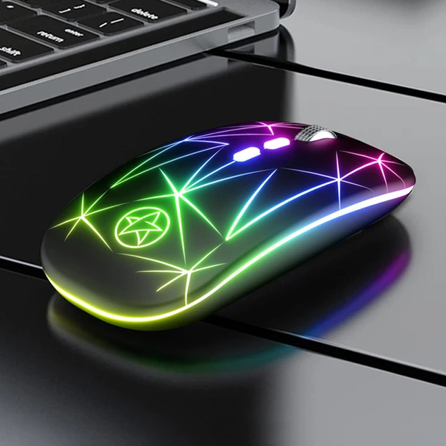 Rechargeable Wireless Mouse Bluetooth Gamer Gaming Mouse Computer Ergonomic  Mause With Backlight RGB Silent Mice For Laptop PC - AliExpress