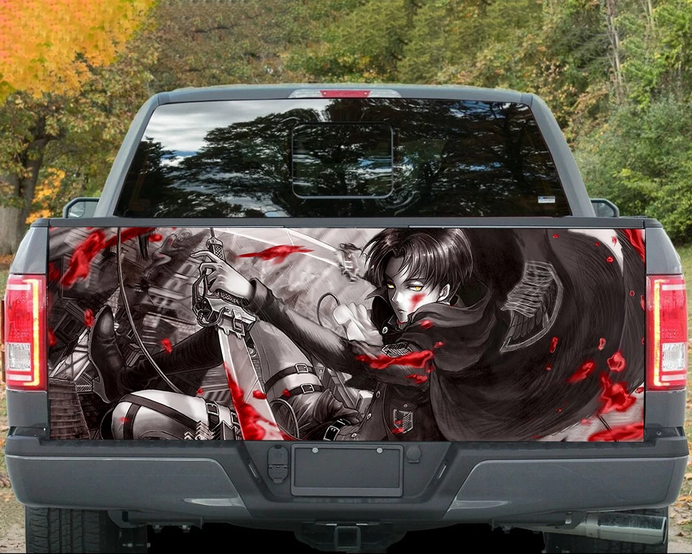 Attack on Titan anime Car stickers truck suv tailgate stickers car