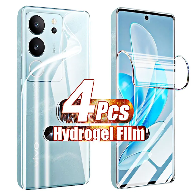 Hydrogel Film Screen Protector with Enhanced Back Safety