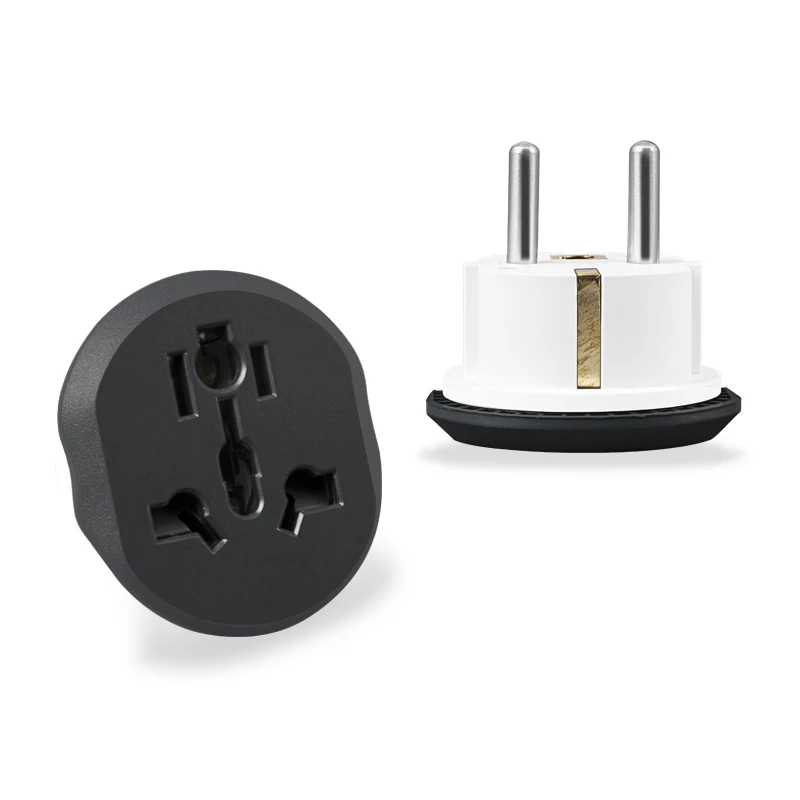 EU Travel Adapter Converter Plug 16A 250V Wall Socket