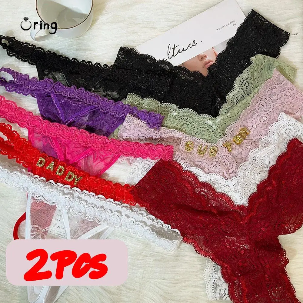 

2PCS/set Custom String Name Jewelry Body Chain For Women G String Bikini Personalized Crystal Letters Sexy Valentines Day Gifts