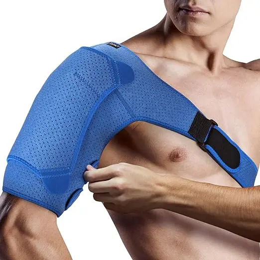 Premium Shoulder Brace | Support & Compression Sleeve Wrap for Stability and Recovery