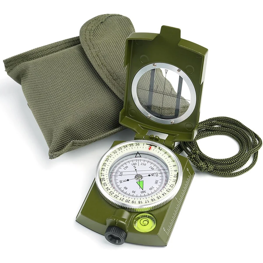 Boussole Verte, Boussole Visée Boussole Militaire Boussole Geologie