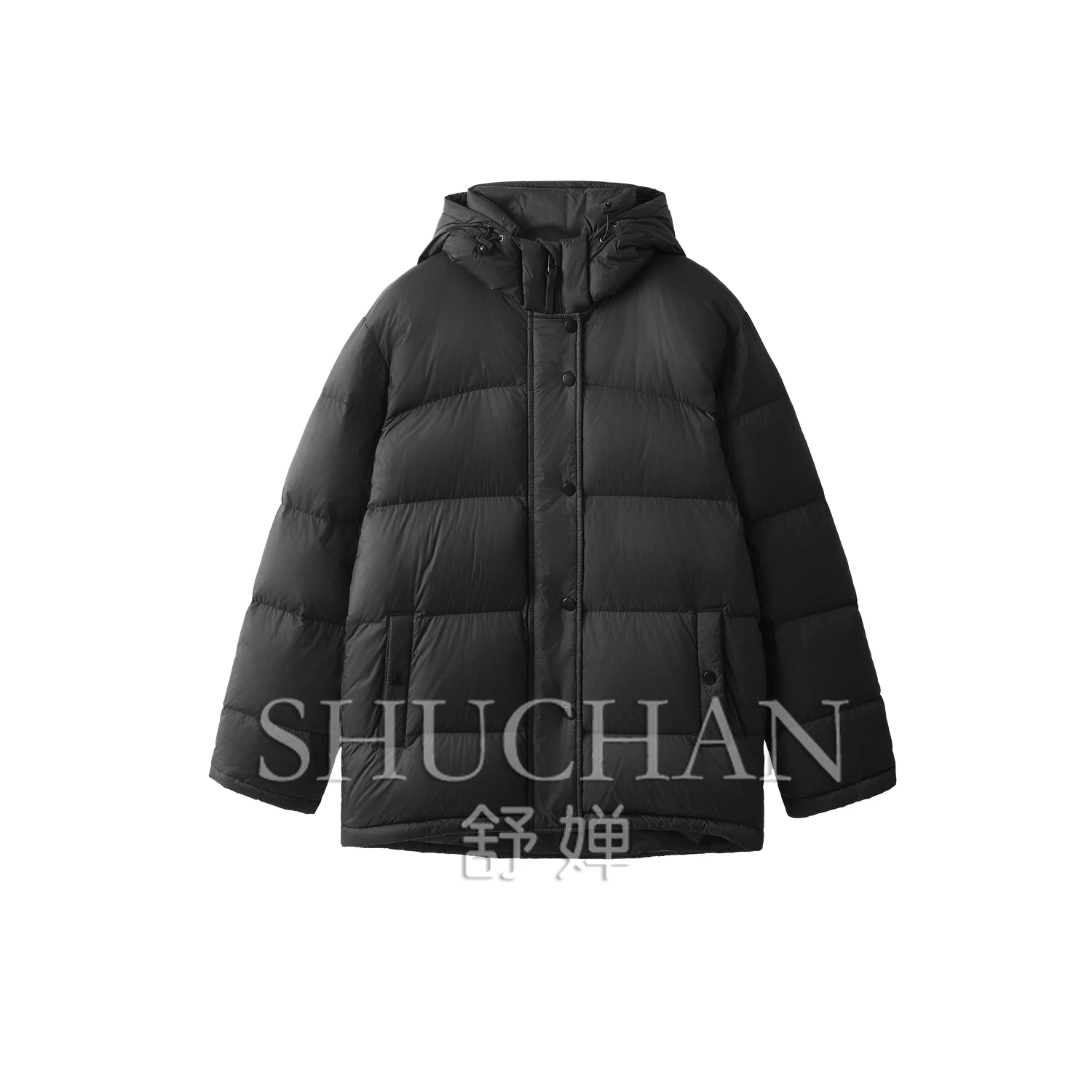Рисунок 6 - Shuchan casaco feminino 90% белый