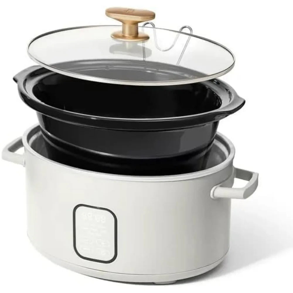 Touch screen slow stew pot QT programmable cookware, 11.22 "deep x 11.92" wide x 17.16 "high free shipping 3