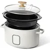 Touch screen slow stew pot QT programmable cookware, 11.22 "deep x 11.92" wide x 17.16 "high free shipping 3