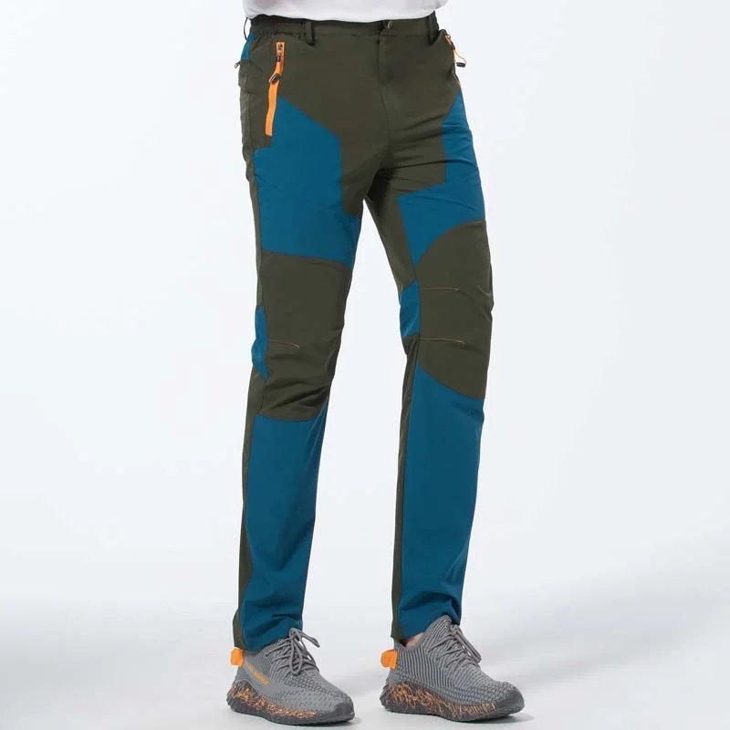 Mens Hiking Pants Outdoor Sport Summer Quick Dry Windproof Waterproof Trekking Climbing Wear-resistant Breathable Pants for hiking pants