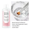 Clean Nail Degreaser Liquid Set Remove Excess Polish Gel Layer Slip Solution Acrylic Extension With UV Brush Crystal Cup Tools 5