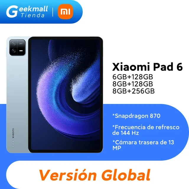  Xiaomi Pad 6 WiFi Version 11 inches 144Hz 8840mAh