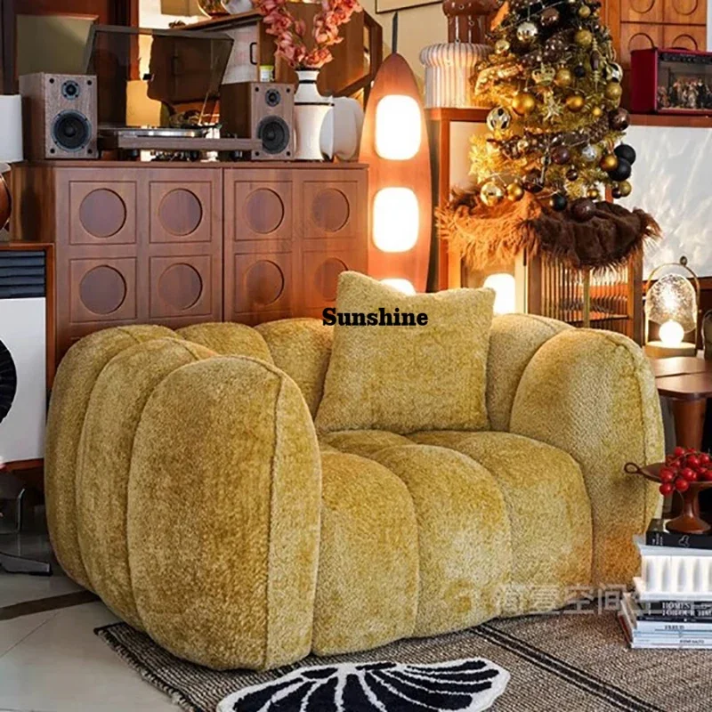 Vintage Cute Couch Living Room Luxury Modern Nordic Lazy Living Room ...
