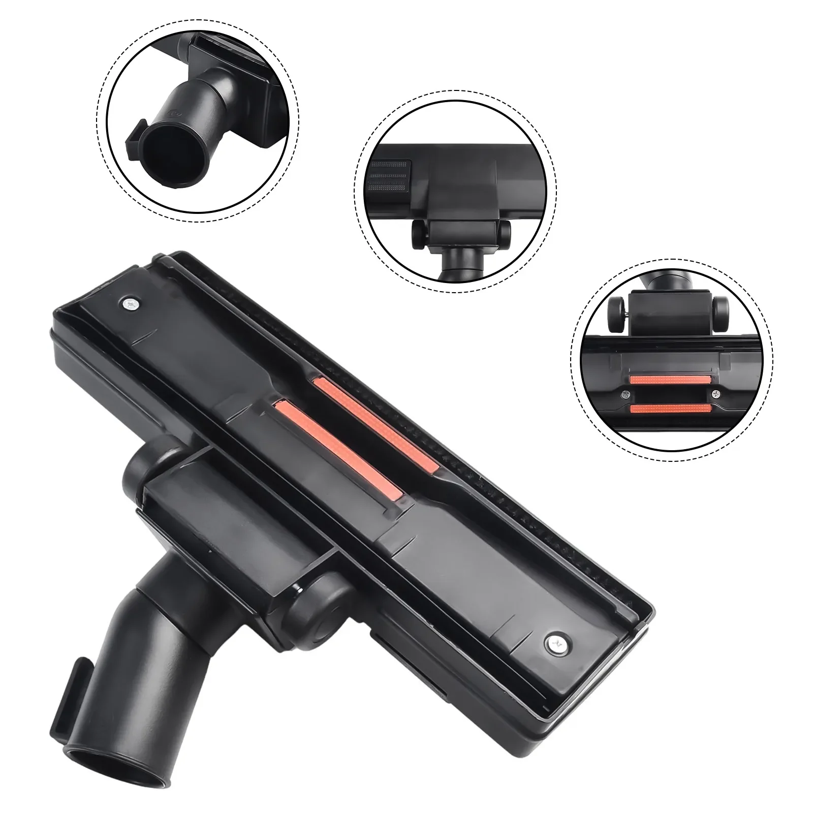 Floor Brush Vacuum Cleaner Floor Nozzle 32-35 Mm Cleaner Base Laminate Household Cleaning Accessories And Parts