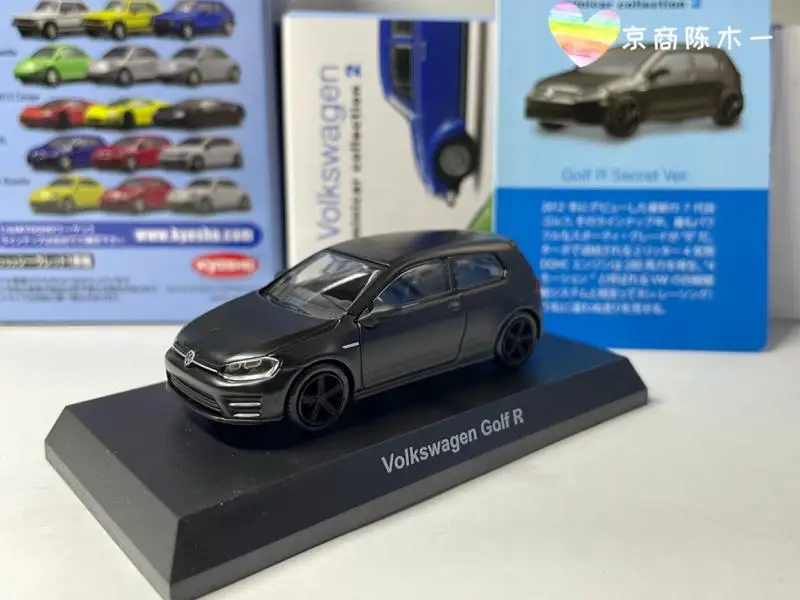 京商-フォルクスワーゲンゴルフr,1/64コレクションダイキャスト合金 