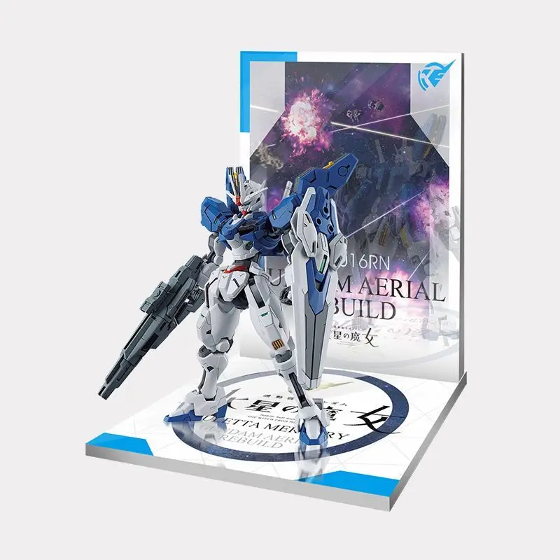 

Mobile Suit the Witch From Mercury XVX-016RN Aerial Rebuild Various Types Assembly Model Theme Support Platform Gifts