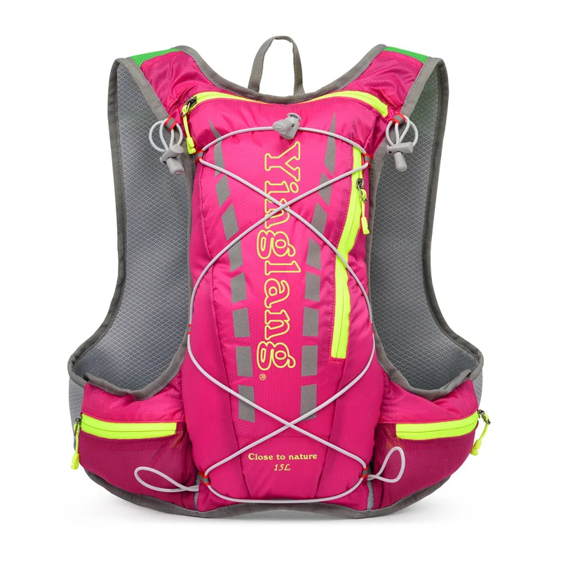 15L cycling running backpack male female ultra light breathable cycling cross country marathon water bag backpack 450g 3