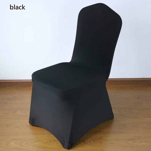 50 db Univerzális Striel Poliészter Spandex Lycra Esküvői Szék Borítékok Esküvőkre Rendezvény Bankett Szálloda Dekoráció - Image 5