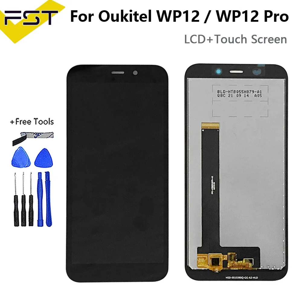 Original For OUKITEL WP19 LCD Display Touch Screen Digitizer WP12