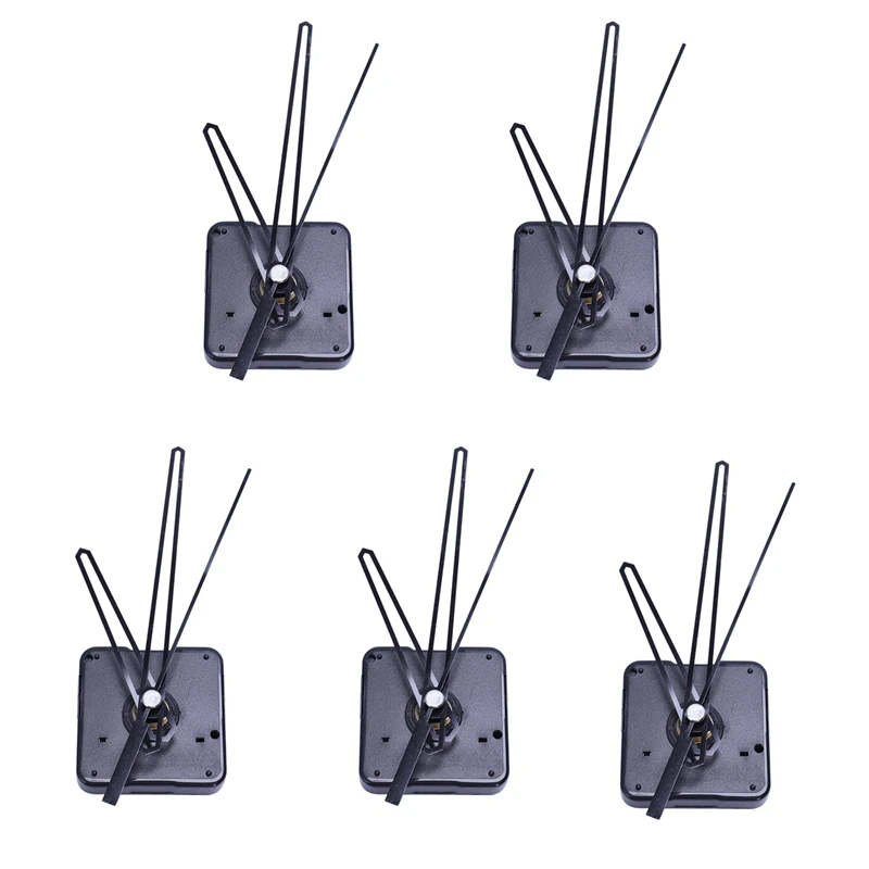 

Promotion! 5 Set Replacement Wall Clock Repair Parts Pendulum Movement Mechanism Quartz Clock Motor With Hands & Fittings Kit