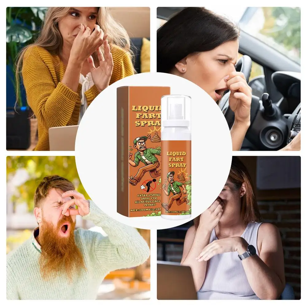 Description Picture 5 of item100ml Fart Spray Prank Joke Plastic Fart Gag Spray Party Supplies Spoof Odor Spray for Adults Kids Non Toxic for April Fools Day