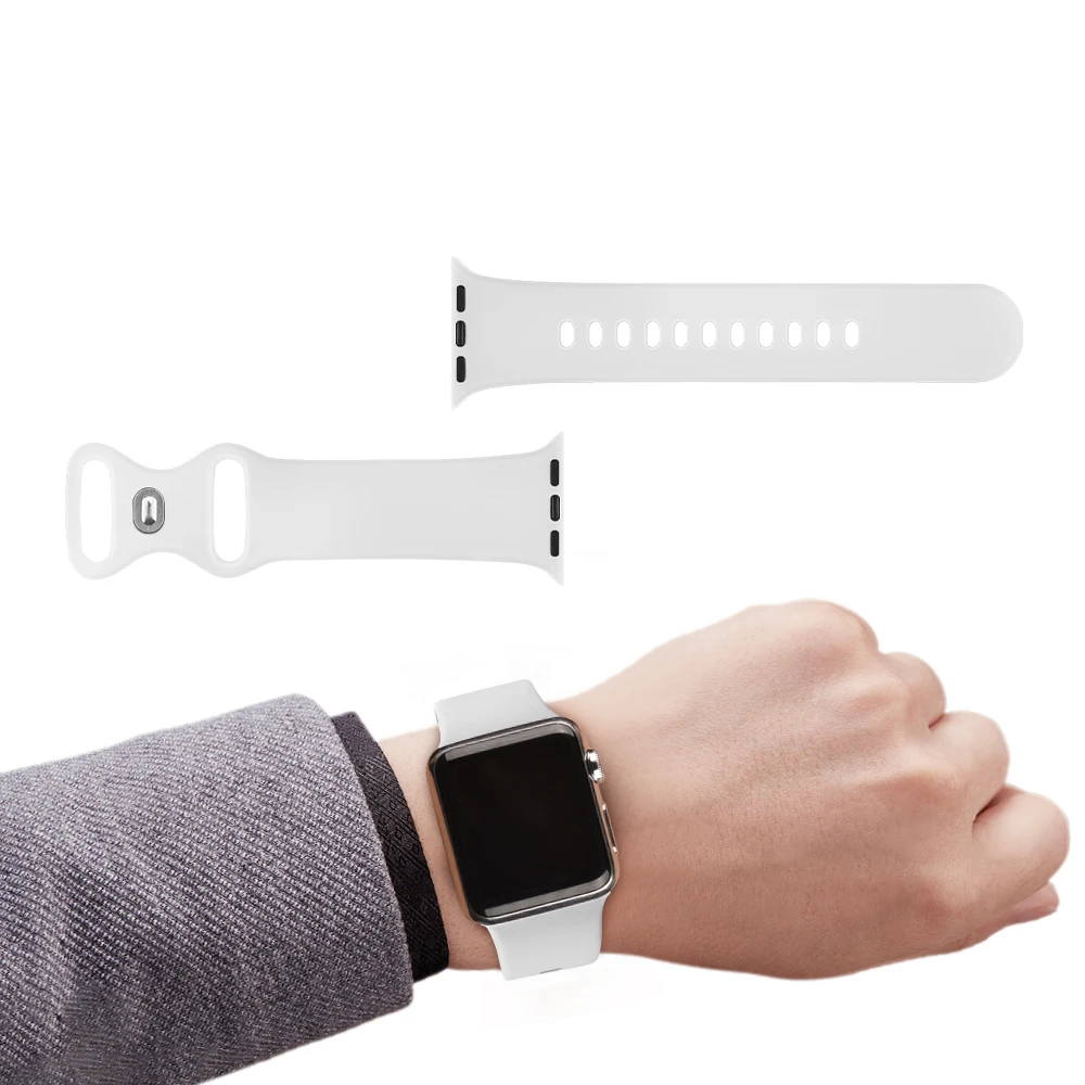 ตัวเลือกสินค้า สร้อยข้อมือซิลิโคนกันกระแทก Apple Watch