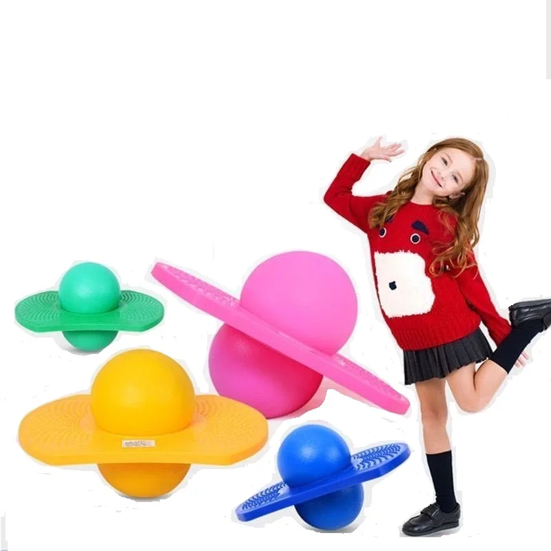 Bouncing Ball Frog Jump Exercise Equipment for Children Balance Training