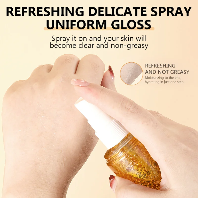 Hydrating UV Shield Sunscreen Spray, Lightweight and Breathable Formula
